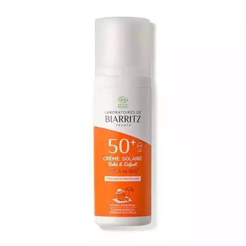 Crème solaire bébé et enfant SPF50+ Laboratoires de Biarritz