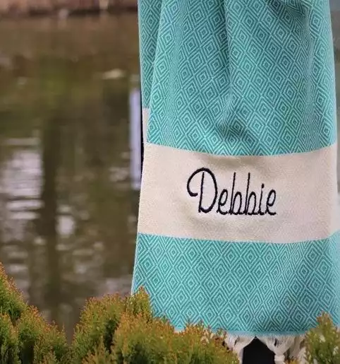 Serviette de plage personnalisée