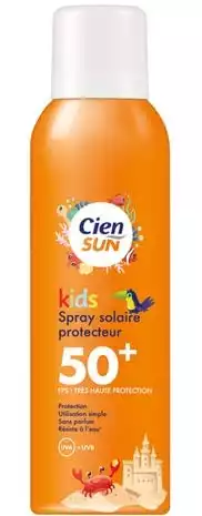 Spray solaire Kids 150 ml - Cien Sun Lidl