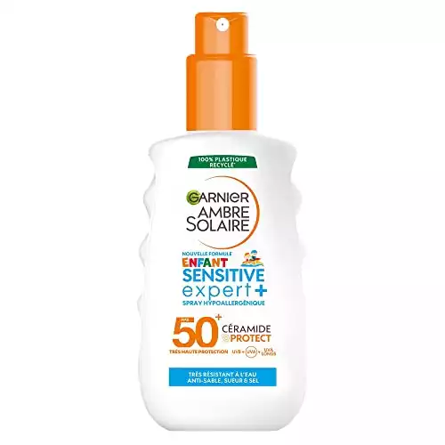 Spray solaire sensitive expert+ enfant 200 ml - Garnier Ambre Solaire