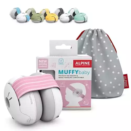 Casque antibruit pour bébé