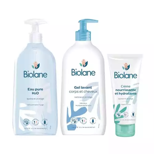 Meilleure produit pour laver bébé au bain