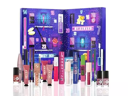 Calendrier de l avent pour future et jeune maman - Maybelline