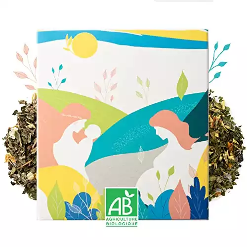 Coffret infusions bio pour future et jeune maman : tisane grossesse / allaitement + infuseur